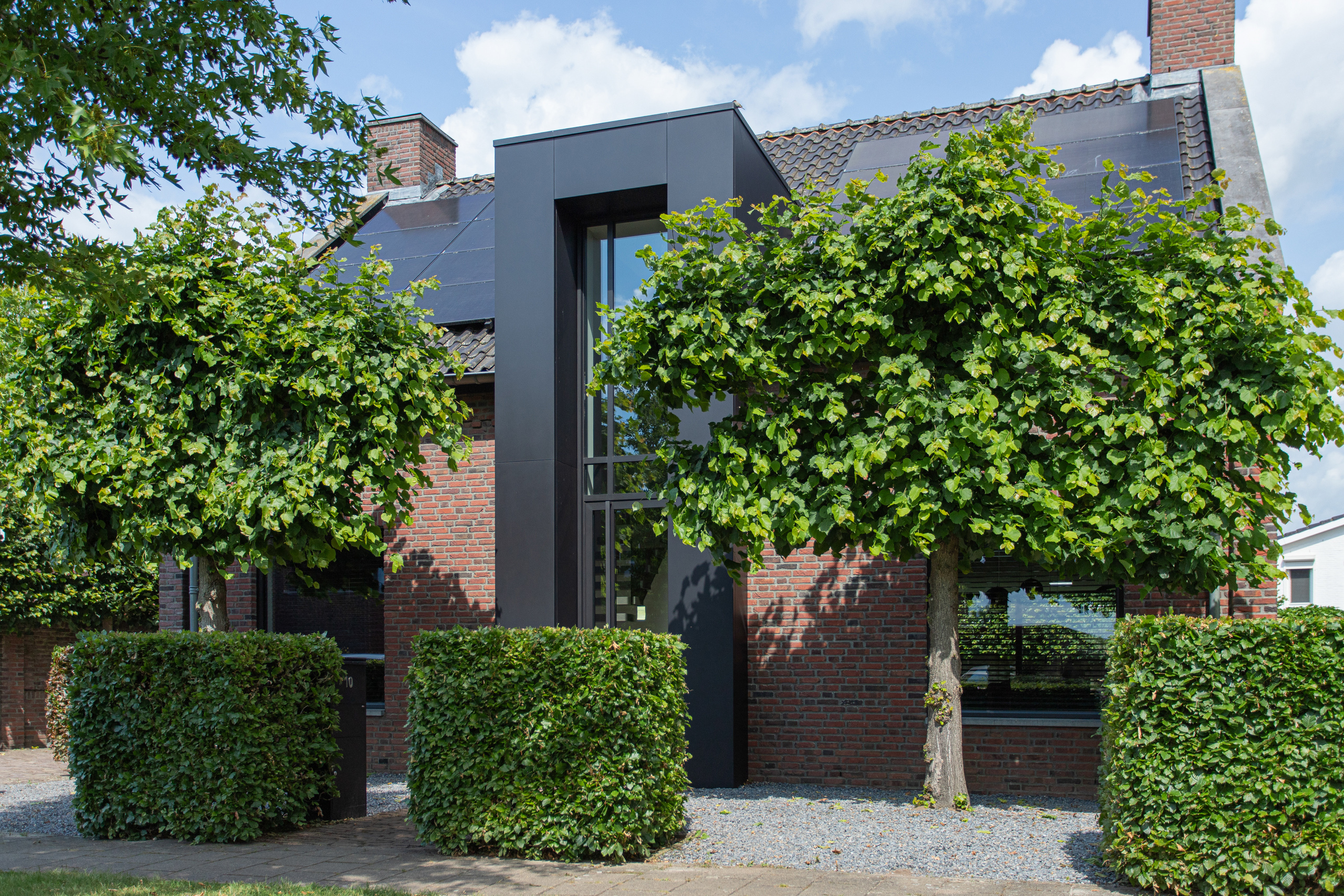 Gevelbekleding woonhuis